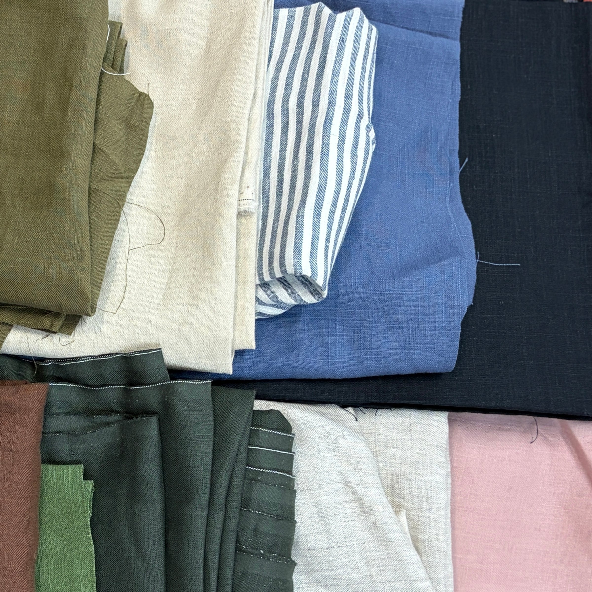 Linen Apron & Tea Towel Making Set