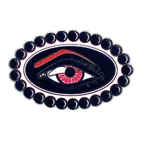 Eye See Enamel Badge